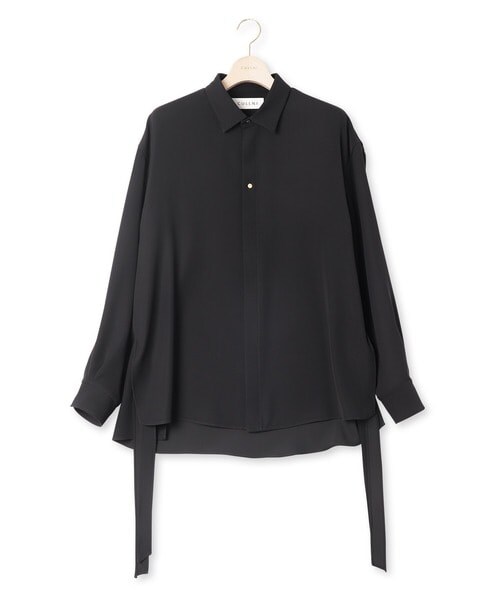 CULLNI シャツ セール】High Count Stretch Twill Asymmetrical Pullover（T