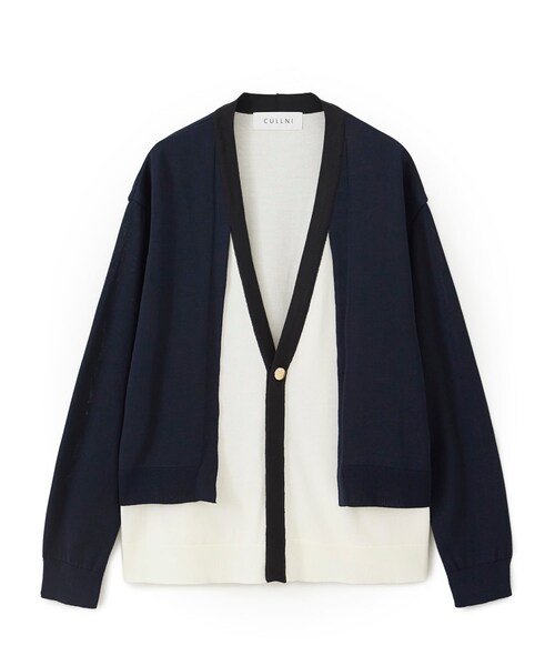 【美品】STUDIOUS別注 CULLNI LAYERED CARDIGAN STUDIOUS - 美品STUDIOUS別注 CULLNI LAYERED CARDIGANの通販 by
