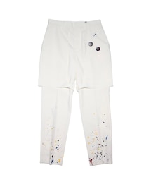 ALMOSTBLACK | WOVEN LAYRED SLACKS(その他パンツ)