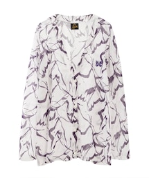 Needles（ニードルス）の「V Neck Cardigan - Poly Mesh / Pt