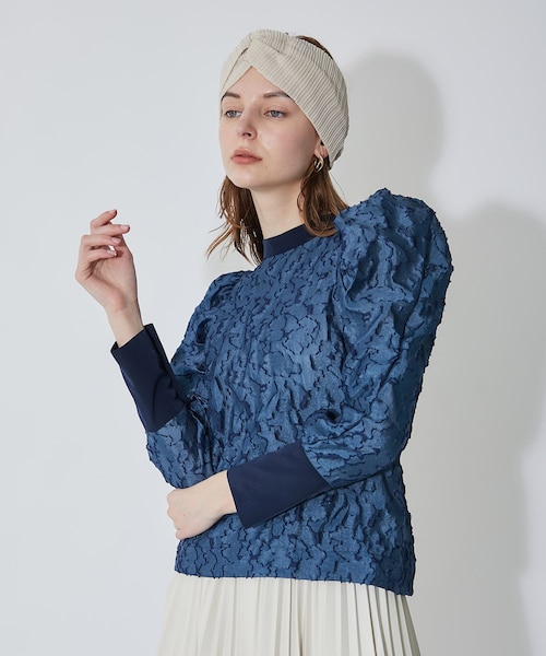 INella（イネラ）の「2WAYジャガードブラウス（）」 - WEAR - トップス