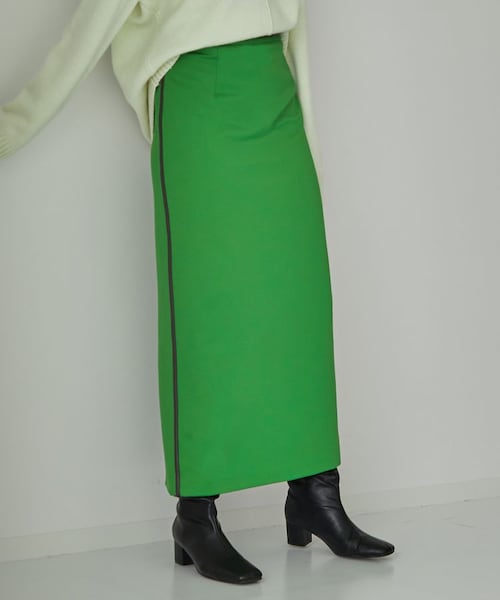 city(シティ)の「スムースタイトストレッチスカート(スカート・レディース・BLK/BRN/GRN・1/2)」の5枚目の写真