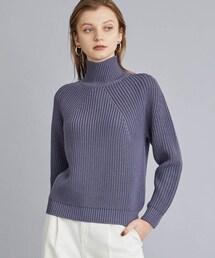 BATONER（バトナー）の「【10%OFF】シグネチャータートルネックニット