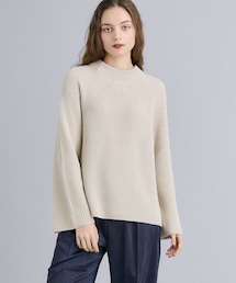 BATONER（バトナー）の「【10%OFF】シグネチャーボトルネックニット BN