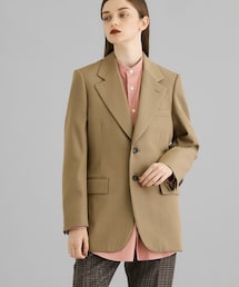 【30%OFF】コットンウールギャバジンシングルジャケット 1135101010