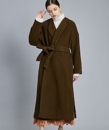【30%OFF】エレファントカラーナッピングコート 01120750890