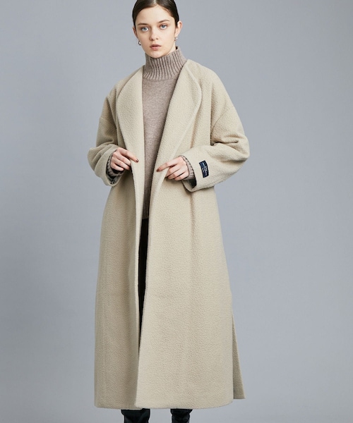 Ameri（アメリ）の「【30%OFF】エレファントカラーナッピングコート 01120750890（その他アウター・レディース・BGE/TAN/BRN/GRN・S/M）」の2枚目の写真