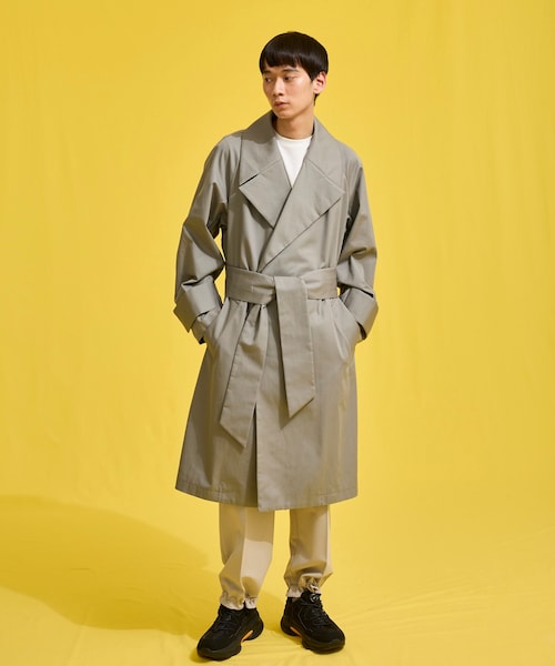 BIGカラートレンチコート