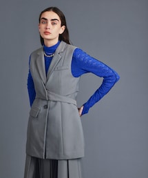 UNITED TOKYO | アレンジロール2wayベスト(テーラードジャケット)