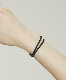 未使用品Aetaブレスレットブラック　牛革　サイズKG31 Aeta】BRACELET double S / KG32 | eighty88eight