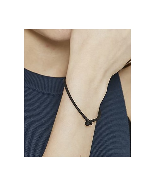 【Aeta】BRACELET double S / KG32 ブラック Aeta】BRACELET double S / KG32 | eighty88eight