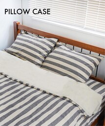 journal standard Furniture （ジャーナルスタンダードファニチャー）の「《予約》ピローケース ストライプ 43X63（ファッション雑貨）」