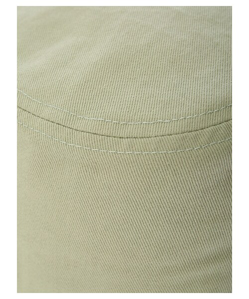 earth music&ecology(アースミュージックアンドエコロジー)の「【予約】Wrangler バケットハット(帽子・ブラック/ベージュ/グリーン・F)」の6枚目の写真