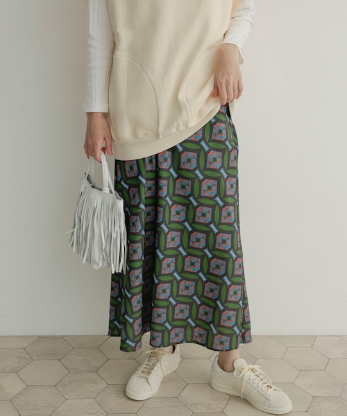 シャネル 2006年コレクション プリーツ デザイン スカート 34 E588 