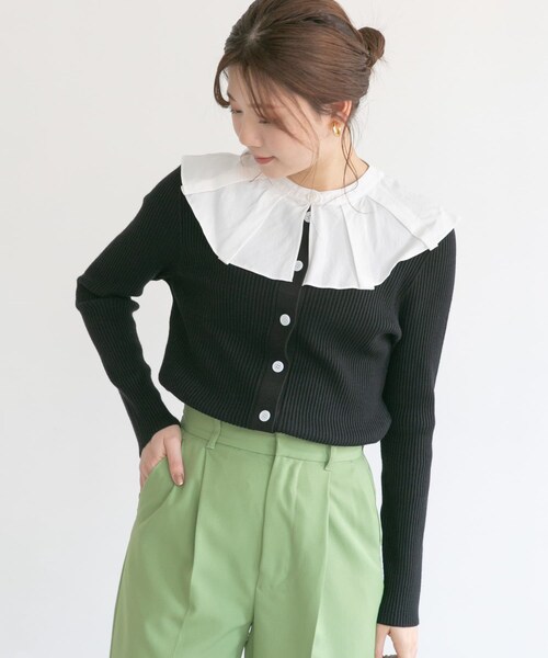 トラッゾードンナ ビジュワンピース Torrazzo Donna（トラッゾドンナ）の「TORRAZZO DONNA 袖