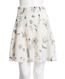 merry jenny | 【girly】Sketchニットスカート(スカート)