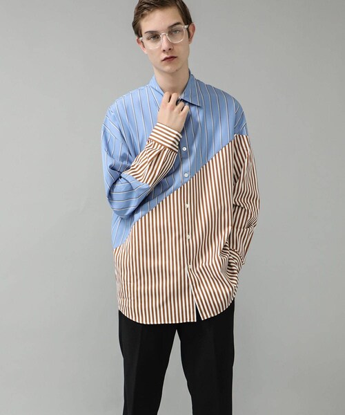 MR.GENTLEMAN（ミスタージェントルマン）の「BIAS CUT STRIPE MODERN