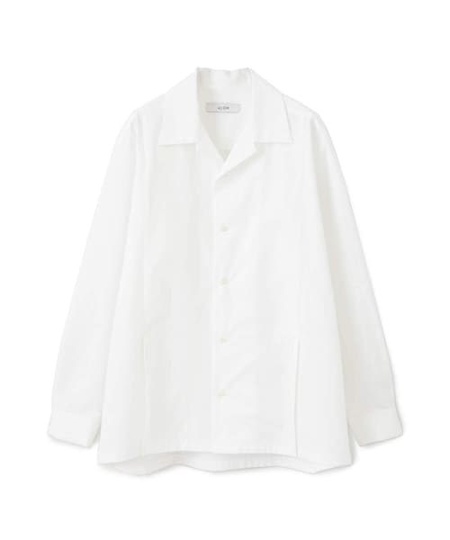 UJOH（ウジョー）の「STUDIOUS別注 Open Collar Slit Shirts