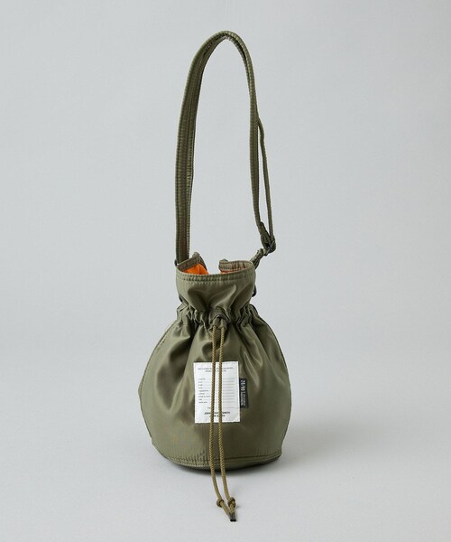 JANESMITH（ジェーンスミス）の「巾着ショルダーストラップバッグ 21WBG-820S（ハンドバッグ・レディース・BLK/BGE/TAN/KHK・0）」の2枚目の写真