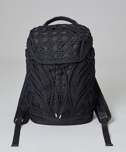 Jomon Arabesque Triple Layer Jacquard Coat