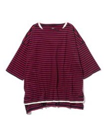 glamb（グラム）の「GB0222/CS05 : Fake Layered Border CS / フェイクレイヤードボーダーカットソー（その他・メンズ）」