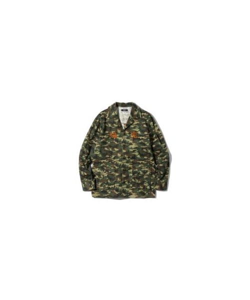 GB0222/SH05 : Needlework Military SH / ニードルワークミリタリーシャツ