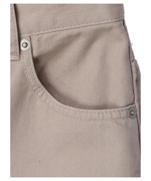 earth music&ecology（アースミュージックアンドエコロジー）の「【予約】ストレートデニム（パンツ・アイボリー/グレーベージュ/インディゴ・S/M/L）」の14枚目の写真