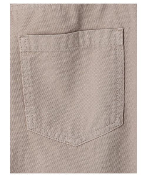 earth music&ecology（アースミュージックアンドエコロジー）の「【予約】ストレートデニム（パンツ・アイボリー/グレーベージュ/インディゴ・S/M/L）」の15枚目の写真