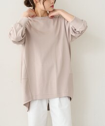 PUAL CE CIN | 【サステナブル】SORONA　コクーンBIGプルオーバー(Tシャツ/カットソー)