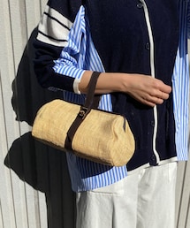 BONbazaar | 【COTTO/コット】ラフィアレザーショルダーバッグ  小(ショルダーバッグ)