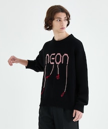 NEONSIGN（ネオンサイン）の「STUDIOUS別注 LOOP LOGO SWEAT（Tシャツ/カットソー）」