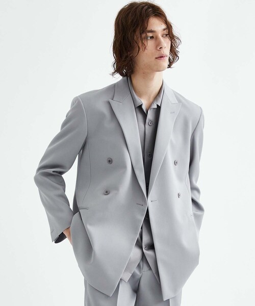WHO WHAT “PEAKED LAPEL DOUBLE JACKET”身幅66cm