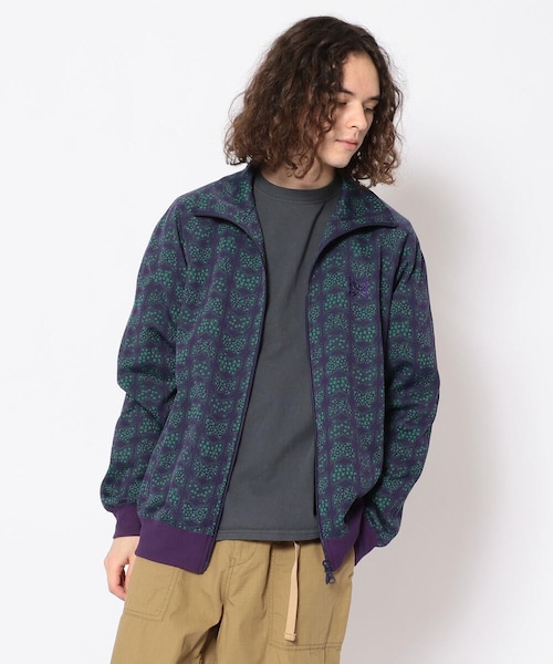 Needles パープルグレー デニムジャケット M Needles パープルグレー