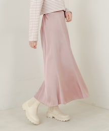 OLIVE des OLIVE | サテンマーメイドスカート(スカート)