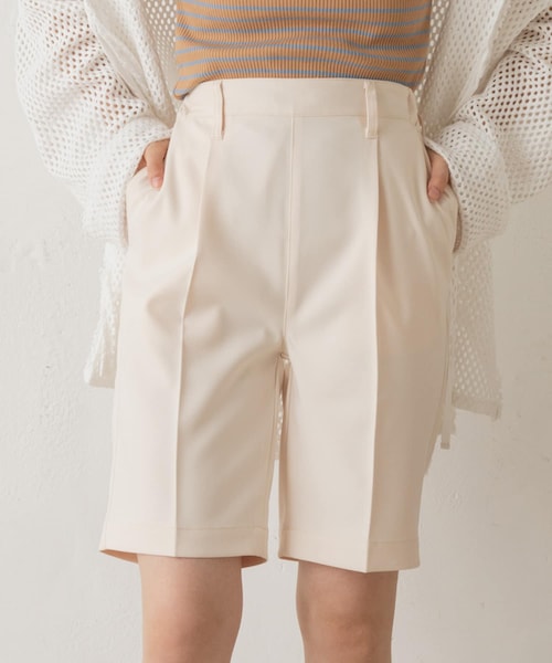 Kastane(カスタネ)の「【Wrangler】別注EASYSHORTPANTS(その他パンツ・レディース・ブラック/オフホワイト/グレー・XS/S)」の1枚目の写真