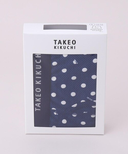 TAKEO KIKUCHI（タケオキクチ）の「【GIFT】 ポルカドット柄 フラット