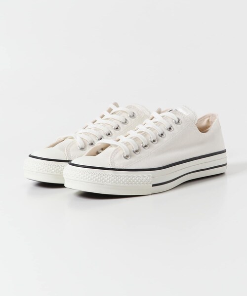 CONVERSE（コンバース）の「CONVERSE CANVAS ALL STAR J OX（その他・メンズ・WHITE/NATURAL/BLACK・26/27/28）」の4枚目の写真