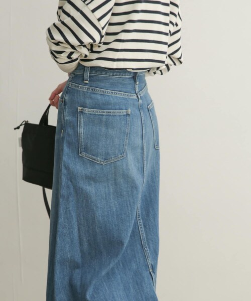 URBAN RESEARCH DOORS（アーバンリサーチドアーズ）の「デニムフレアスカート（その他・レディース・INDIGO・0/1）」の16枚目の写真