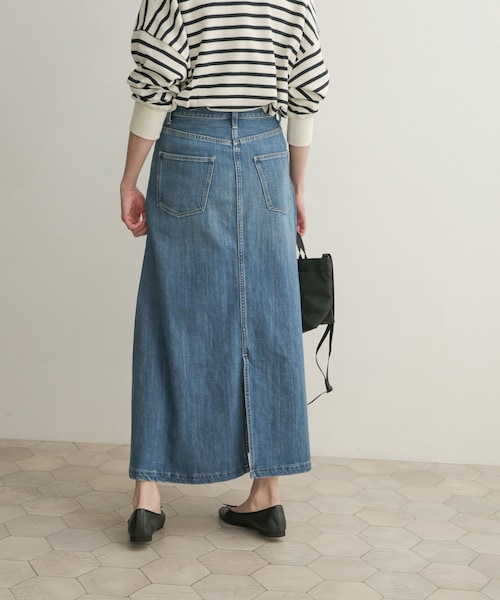 URBAN RESEARCH DOORS（アーバンリサーチドアーズ）の「デニムフレアスカート（その他・レディース・INDIGO・0/1）」の13枚目の写真