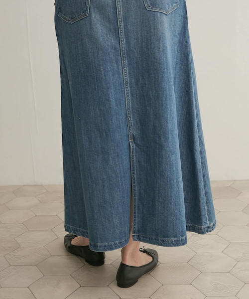 URBAN RESEARCH DOORS（アーバンリサーチドアーズ）の「デニムフレアスカート（その他・レディース・INDIGO・0/1）」の18枚目の写真