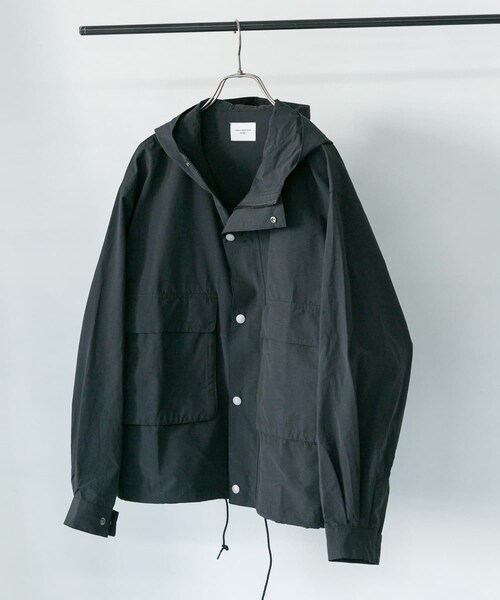 URBAN RESEARCH DOORS（アーバンリサーチドアーズ）の「【42サイズ/WEB限定】コットンナイロンクロスカラーマウンテンパーカー（その他・メンズ・Yellow/White/Purple/Green/Black・38/40/42）」の3枚目の写真