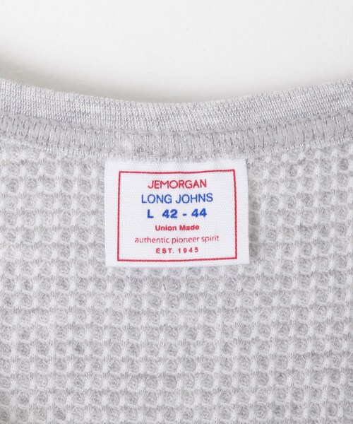 JEMORGAN（ジェーイーモーガン）の「【別注】JEMORGAN×Sonny Label ワッフルラウンドタンクトップ（その他・メンズ・ホワイト/ナチュラル/ブラック/杢グレー・M/L/XL）」の14枚目の写真