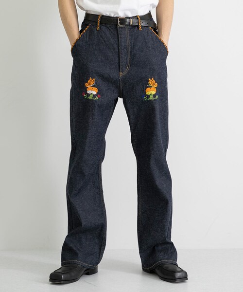 Needles P&M Emb. Boot-Cut Jean