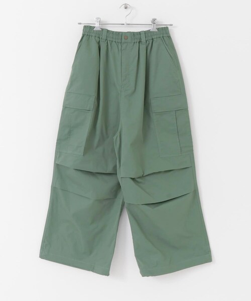 SENSE OF PLACE by URBAN RESEARCH(センスオブプレイスバイアーバンリサーチ)の「ワイドカーゴパンツ(その他・メンズ・BLACK/KHAKI・M/L)」の4枚目の写真