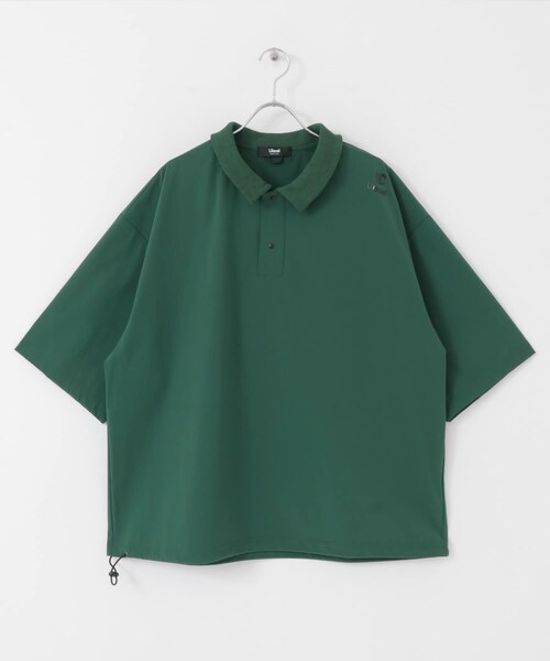 Uiscel(ユイセル)の「Uiscel ルーズポロ(その他・メンズ・BEIGE/BLACK/GREEN・one)」の6枚目の写真