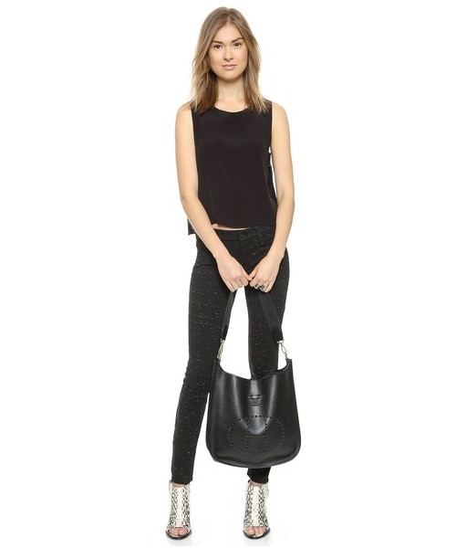 HERMES（エルメス）の「What Goes Around Comes Around Hermes Evelyne Bag（ショルダーバッグ・レディース・Black・One Size）」の2枚目の写真