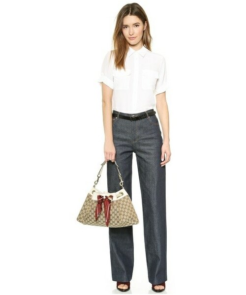 GUCCI（グッチ）の「What Goes Around Comes Around Gucci Positano Scarf Hobo（バックパック/リュック・レディース・Gucci Print・One Size）」の2枚目の写真