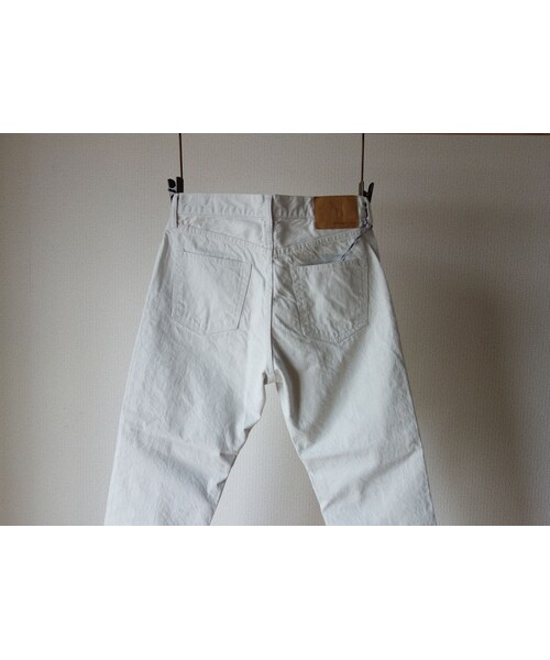 Ordinary fits（オーディナリーフィッツ）の「【完売御礼】Ordinary fits  5PKT ANKLE DENIM WHITE オーディナリーフィッツ アンクルデニム ホワイト【unisex】（デニムパンツ・メンズ・その他）」の10枚目の写真