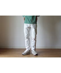 Ordinary fits | 【定番アイテム】Ordinary fits  5PKT ANKLE DENIM WHITE オーディナリーフィッツ アンクルデニム ホワイト【unisex】(デニムパンツ)