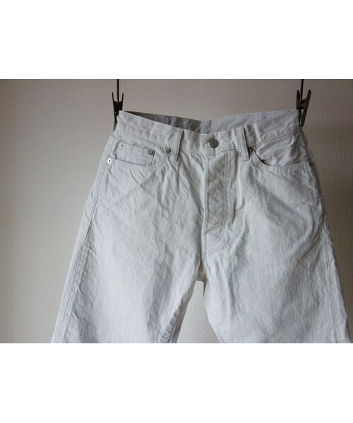 Ordinary fits（オーディナリーフィッツ）の「【完売御礼】Ordinary fits  5PKT ANKLE DENIM WHITE オーディナリーフィッツ アンクルデニム ホワイト【unisex】（デニムパンツ・メンズ・その他）」の8枚目の写真